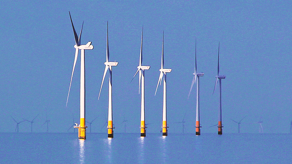 Enerji gücünü rüzgârdan alıyor