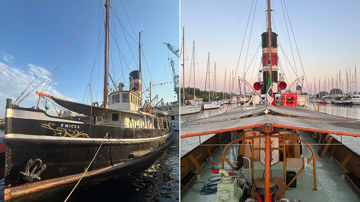 Efsane buharlı gemi Pietro Micca, Rahmi M. Koç Müzesi koleksiyonuna katıldı 