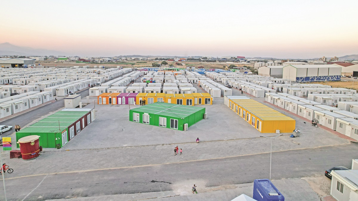 Koç Group provides 5,000 container dwellings for 20,000 earthquake survivors